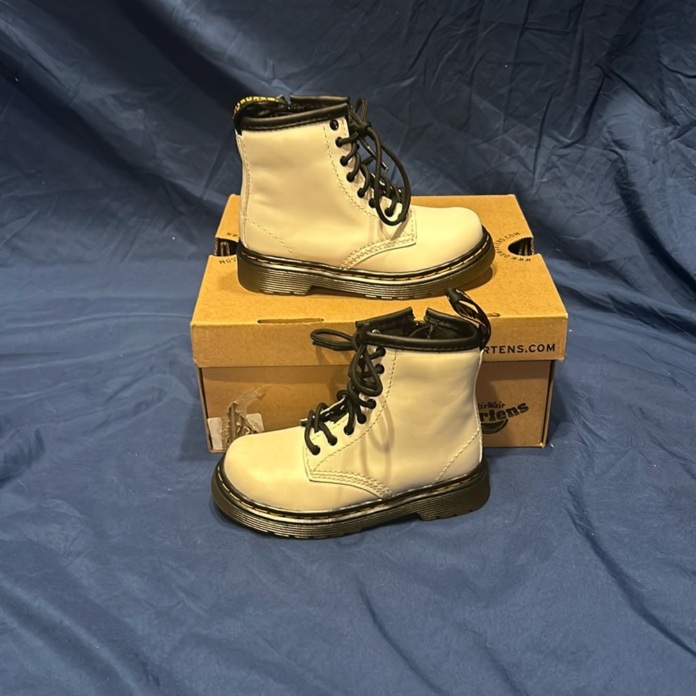 Dr. Martens- 1460, white, kids QS